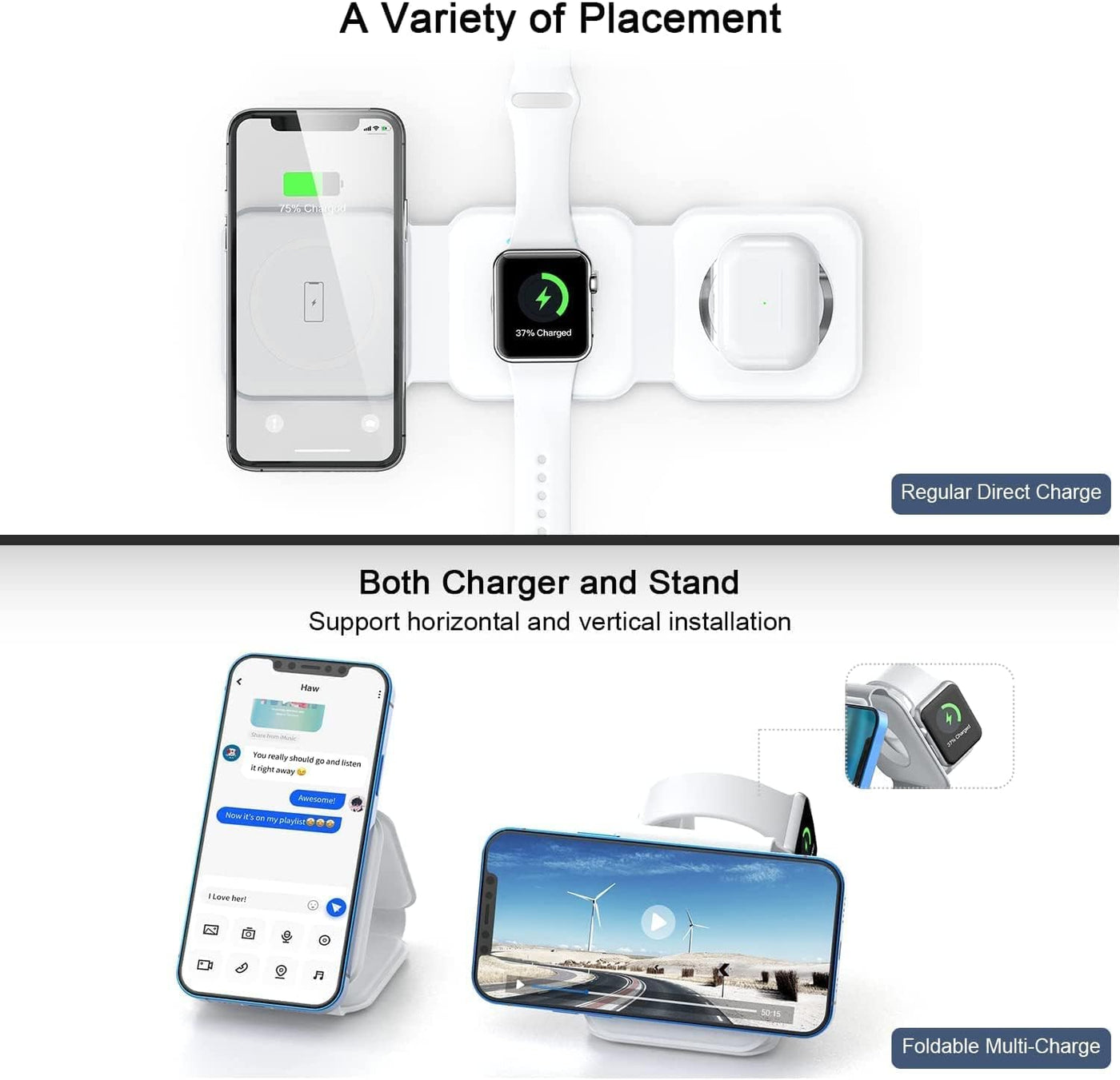 Multi-Device wirless charging Station