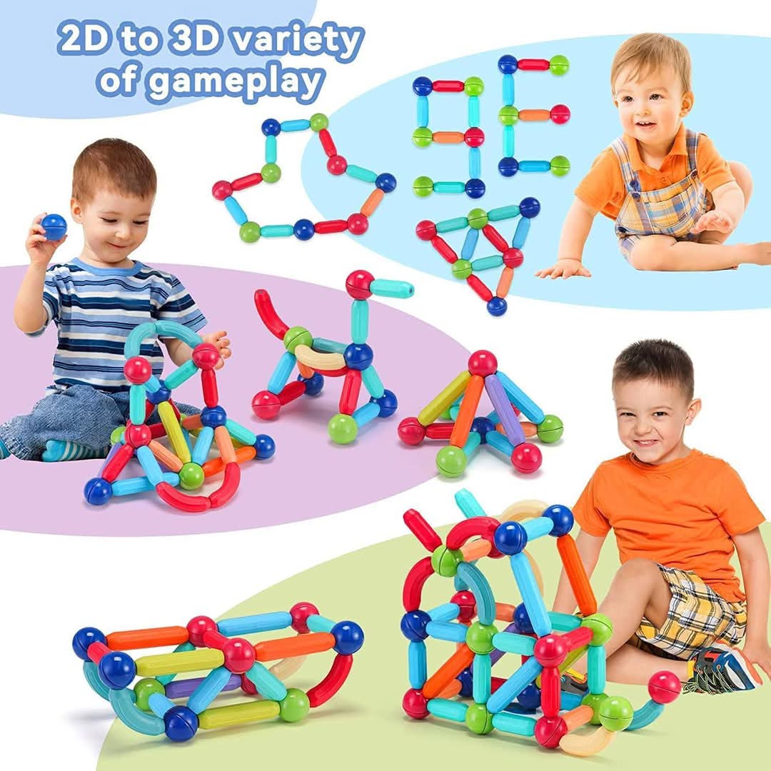 Magnetic Building Blocks